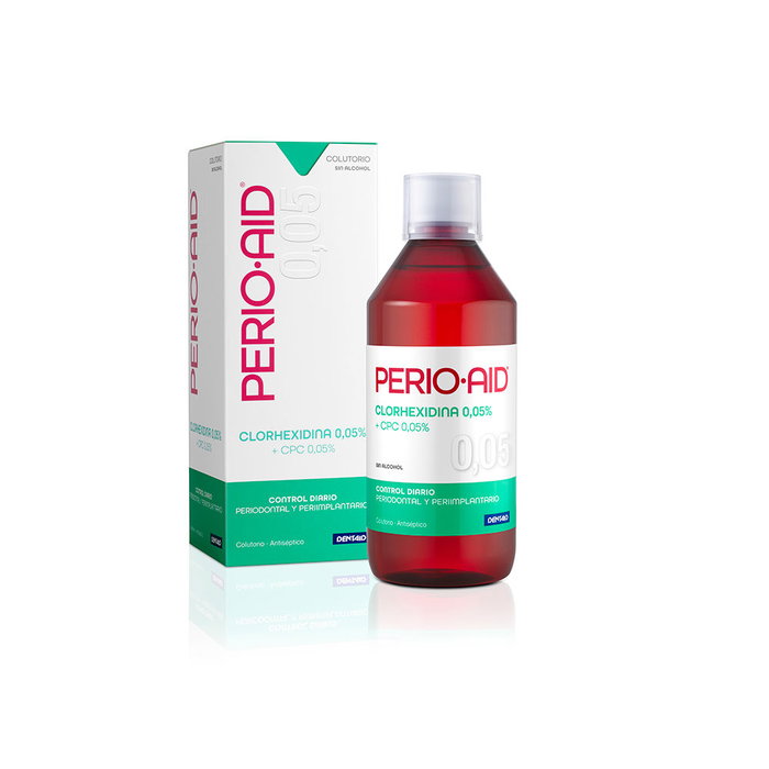 Perio·Aid MANTENIMIENTO Colutorio Enjuague Bucal Antiséptico para Uso Diario 500 ml