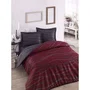 Juego de Cama con Funda Nórdica 220x240 cm y Fundas de Almohada 60x60 cm - 65% Algodón, 35% Poliéster - Rojo ASI8681181780442