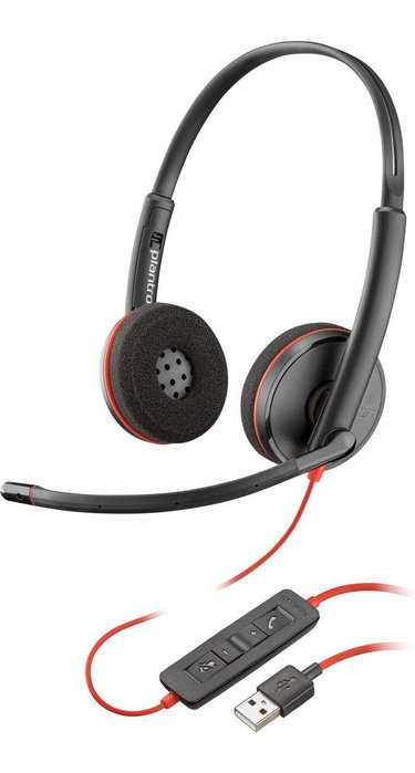 Poly Blackwire 3220 Series USB-A