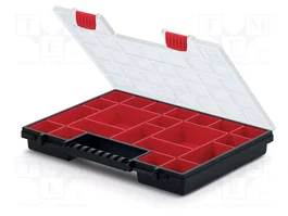 KISTENBERG Contenedor colectivo con cajitas NORB 40 Negro