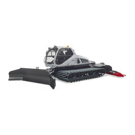 Bruder 02545 Excavadora a Escala 1:16 Leitwolf para Ninos de 4 Anos, Modelo en Plastico Negro y Gris, Ancho 545 mm, Profundidad 370 mm, Longitud 185 mm