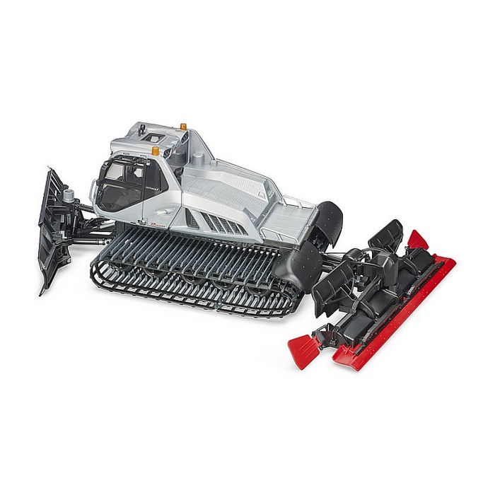 Bruder 02545 Excavadora a Escala 1:16 Leitwolf para Ninos de 4 Anos, Modelo en Plastico Negro y Gris, Ancho 545 mm, Profundidad 370 mm, Longitud 185 mm
