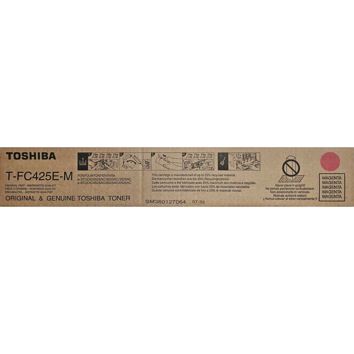 Toshiba T-FC425EM Tóner Magenta