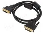DeLOCK Cable de extensión DVI-D a DVI-D 1 m negro
