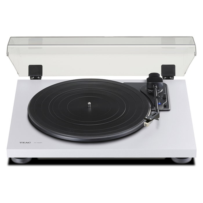TEAC TN-180BT-A3 Tocadiscos de Vinilo Bluetooth, Belt-Drive, Semiautomático, Blanco/Negro, con Cartucho Audio-Technica, 33 1/3, 45, 78 RPM, Preamplificador Phono Integrado TEAC TN-180BT-A3 Tocadiscos de Vinilo Bluetooth, Belt-Drive, Semiautomático, Blanco/Negro, con Cartucho Audio-Technica, 33 1/3, 45, 78 RPM, Preamplificador Phono Integrado