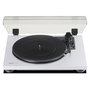 TEAC TN-180BT-A3 Tocadiscos de Vinilo Bluetooth, Belt-Drive, Semiautomático, Blanco/Negro, con Cartucho Audio-Technica, 33 1/3, 45, 78 RPM, Preamplificador Phono Integrado