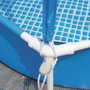 Intex Piscina Metal Frame 183X38Cm Con Toldo