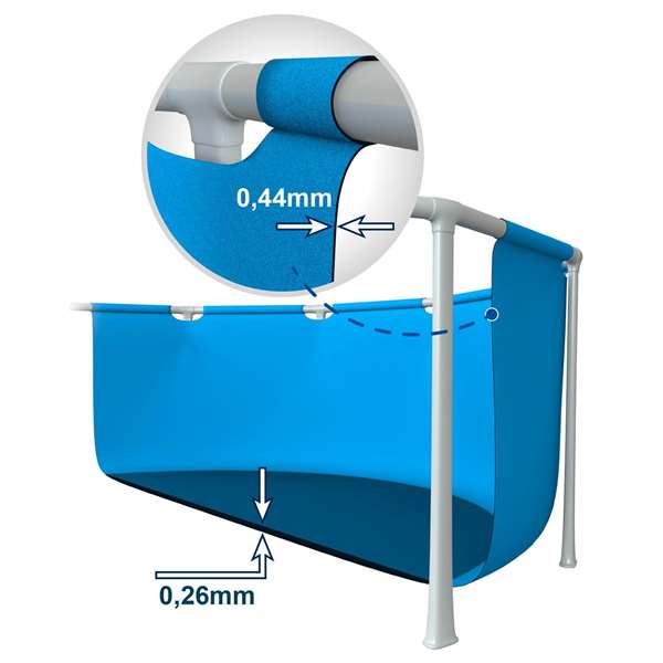 Intex Piscina Metal Frame 183X38Cm Con Toldo Intex Piscina Metal Frame 183X38Cm Con Toldo