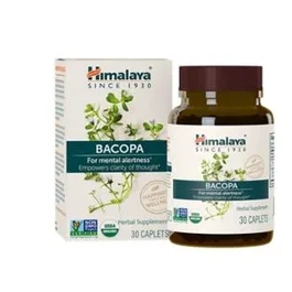 Himalaya Bacopa Organic 60 Cápsulas - Complemento Alimenticio a Base de Bacopa Monnieri