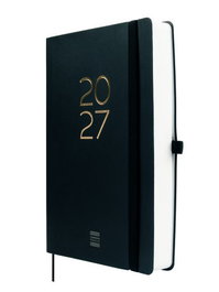 FINOCAM Agenda Anual 2027 Internacional Capri Tapa Blanda Negro