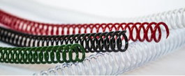 Espiral Plastico Paso 64 (5:1 ) Trasparente 20 Mm Caja De 50