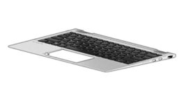 HP Keyboard with Top Cover para EliteBook x360 1020 G2, Black/Silver