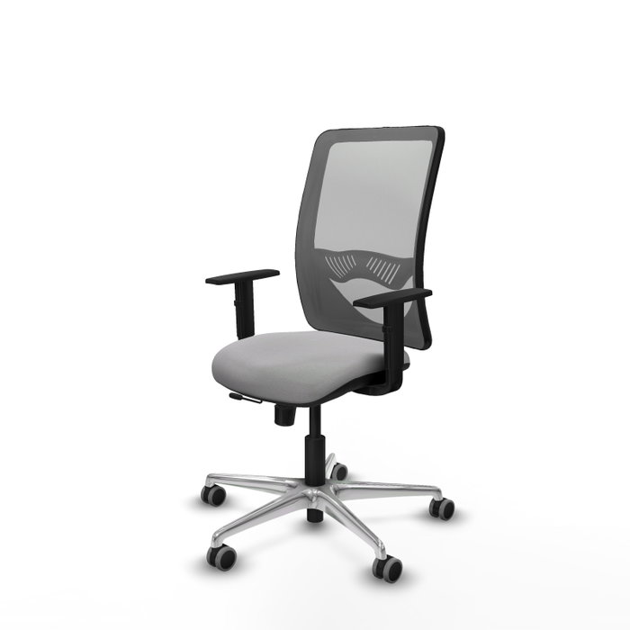 PIQUERAS Y CRESPO Silla de oficina Zulema con mecanismo Sincro/Traslack, Gris PIQUERAS Y CRESPO Silla de oficina Zulema con mecanismo Sincro/Traslack, Gris