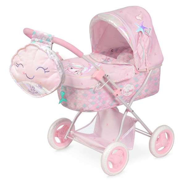 Coche De Muñeca Plegable Fantasy 60x38x65 cm Coche De Muñeca Plegable Fantasy 60x38x65 cm