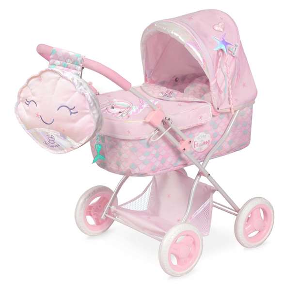 Coche De Muñeca Plegable Fantasy 60x38x65 cm Coche De Muñeca Plegable Fantasy 60x38x65 cm