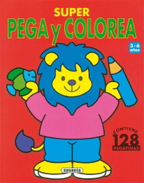 SUSAETA EDICIONES Super pega y colorea nº 2