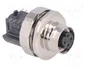 HARTING Conector M12 Hembra 4 Pines Recto PoE Industrial
