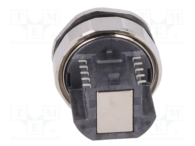 HARTING Conector M12 Hembra 4 Pines Recto PoE Industrial