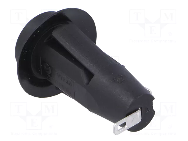 Stelvio Kontek Portafusibles 5x20mm 10A Negro Stelvio Kontek Portafusibles 5x20mm 10A Negro