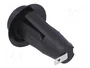 Stelvio Kontek Portafusibles 5x20mm 10A Negro