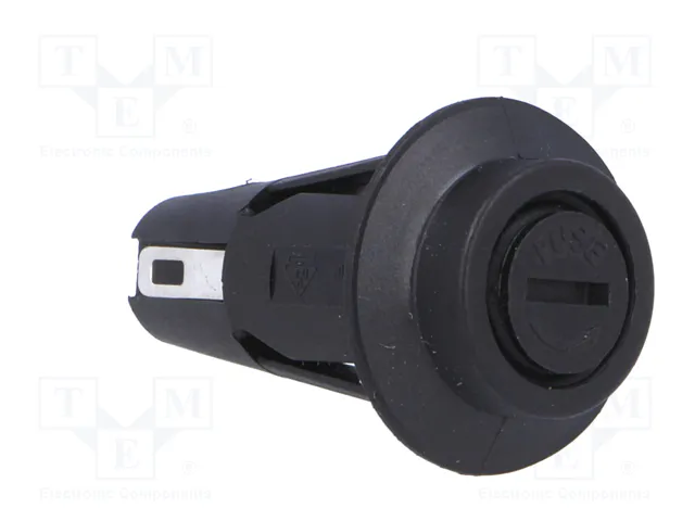 Stelvio Kontek Portafusibles 5x20mm 10A Negro Stelvio Kontek Portafusibles 5x20mm 10A Negro