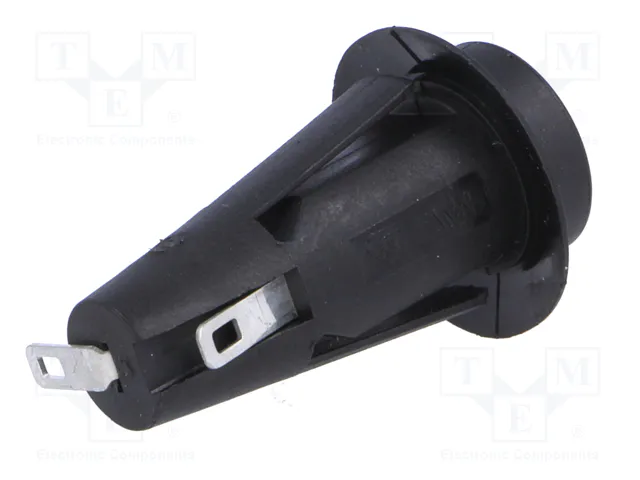 Stelvio Kontek Portafusibles 5x20mm 10A Negro Stelvio Kontek Portafusibles 5x20mm 10A Negro