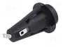 Stelvio Kontek Portafusibles 5x20mm 10A Negro