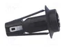 Stelvio Kontek Portafusibles 5x20mm 10A Negro