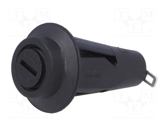 Stelvio Kontek Portafusibles 5x20mm 10A Negro Stelvio Kontek Portafusibles 5x20mm 10A Negro
