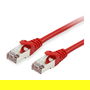 Patchkabel CAT6 S/FTP 3 m Rojo, Conector RJ-45 Macho, Cobre, PoE+, Compatible con Gigabit Ethernet, 250 MHz, Norma IEEE 802.3