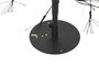DKD Home Decor Árbol de Navidad Negro Metal LED 55 x 150 x 55 cm