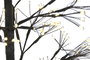 DKD Home Decor Árbol de Navidad Negro Metal LED 55 x 150 x 55 cm