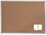 NOBO Tablero de Corcho Essence con Marco de Aluminio 60x45 cm