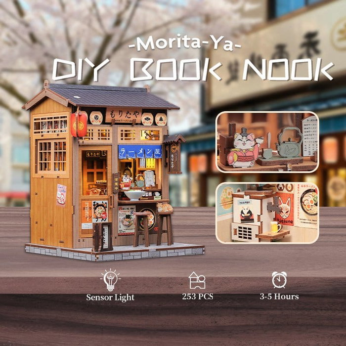 Maqueta Model Kit Miniature House Morita-Ya 21 x 16 cm