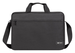 NATEC Maletín Wallaroo para Portátil 15.6" Negro con un Compartimento y Bolsillo Frontal
