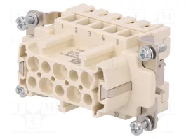 HARTING Han® High Temp 10E-s Female Conector HDC