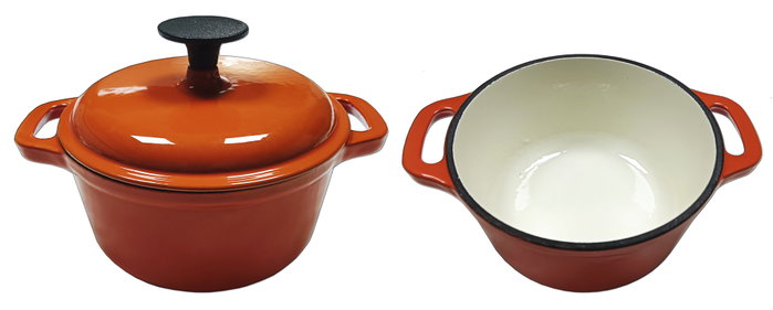TALOX Cacerola de Hierro Fundido Esmaltada Ø20 cm - 3,0 L TALOX Cacerola de Hierro Fundido Esmaltada Ø20 cm - 3,0 L