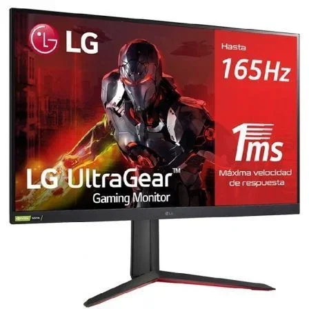 Monitor Gaming LG UltraGear 32GP850-B 31.5"/ QHD/ 1ms/ 165Hz/ IPS/ Negro