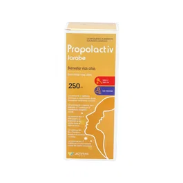 HERBORA Actifens Propolactiv - Jarabe con Propóleo, Miel y Vitaminas B+C para la Garganta y Defensas 250 ml