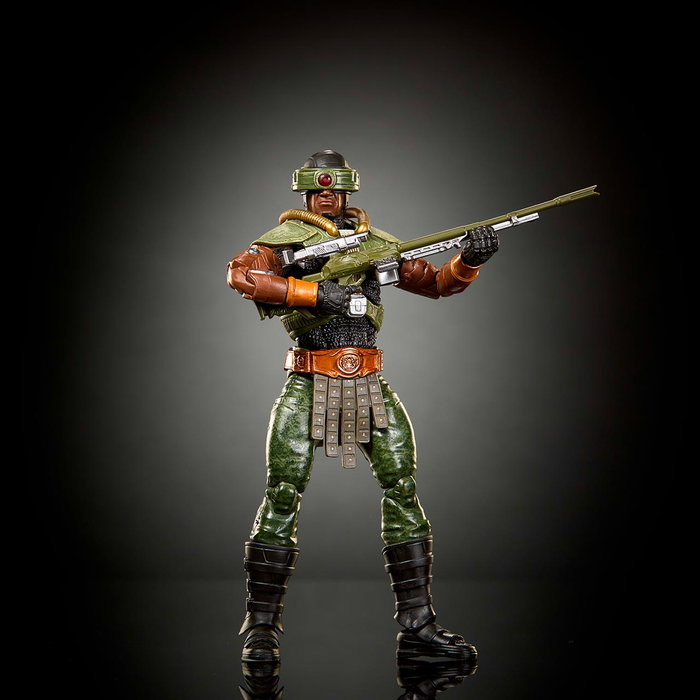 Mattel MOTU Chronicles Tri-Klops Jkj24 - Figura de Acción de Masters of the Universe basada en la película, 30 puntos de articulación, escala 1:12, para +6 años