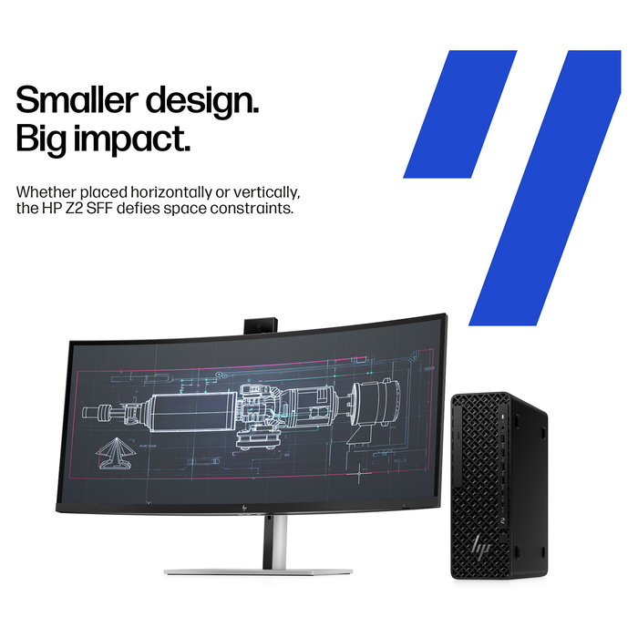 HP U7265K Z2 SFF G1i PC de Alemania con 32GB de RAM y 1TB de Almacenamiento