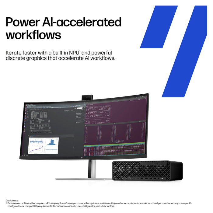 HP Z2 SFF G1i Intel Core Ultra 7 265K 32GB 1TB SSD NVIDIA RTX A400 Black