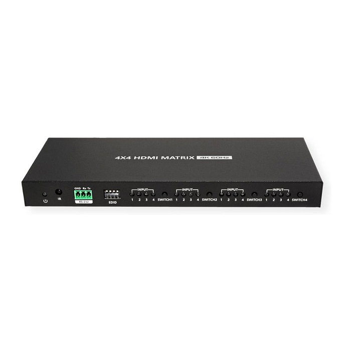 Matriz de conmutación AV 4K HDMI 4x4 14.99.3593 con mando a distancia
