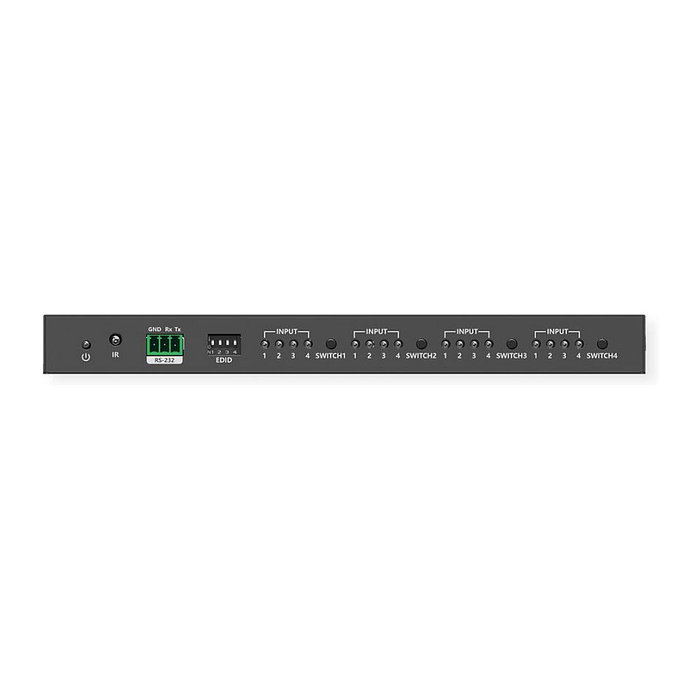Matriz de conmutación AV 4K HDMI 4x4 14.99.3593 con mando a distancia