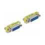 DeLOCK 65113 Cambiador de género D-Sub 26 Pin Macho a Hembra, Plata