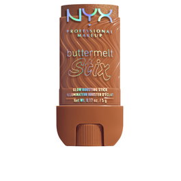 Nyx Professional Make Up Buttermelt Stix Glow Boosting Stick #Melt You Later - Iluminador en Barra 5g con Manteca de Cupuaçu y Coco, Piel Radiante y Suave