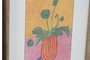 DKD Home Decor Cuadro Abeto Jarrones Color Surtido de 9 Piezas