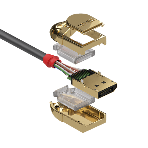 LINDY Gold Line Cable DisplayPort 1.2 de 15 m, Oro
