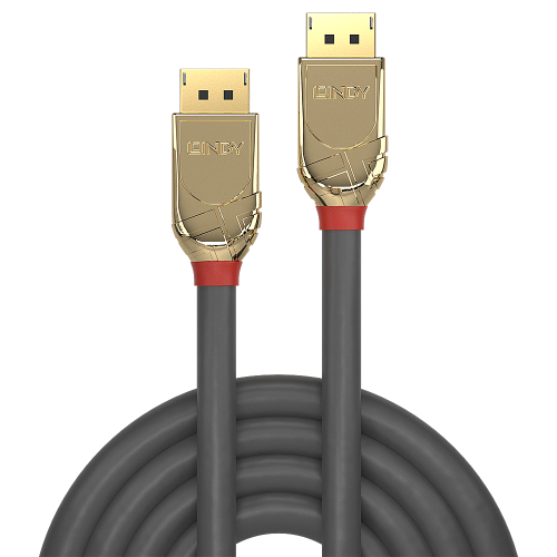 LINDY Gold Line Cable DisplayPort 1.2 de 15 m, Oro