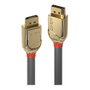Lindy 15m DisplayPort 1.2 Cable, Gold Line